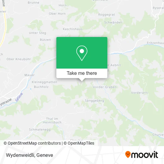 Wydenweidli map