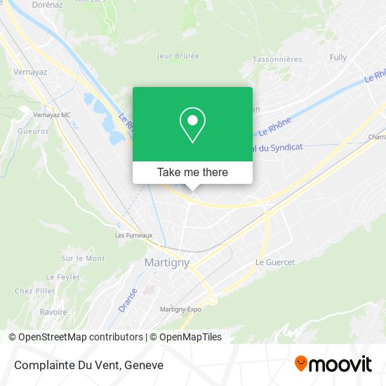 Complainte Du Vent map