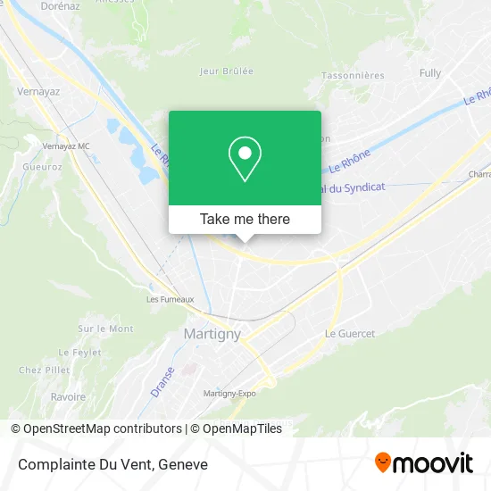 Complainte Du Vent map