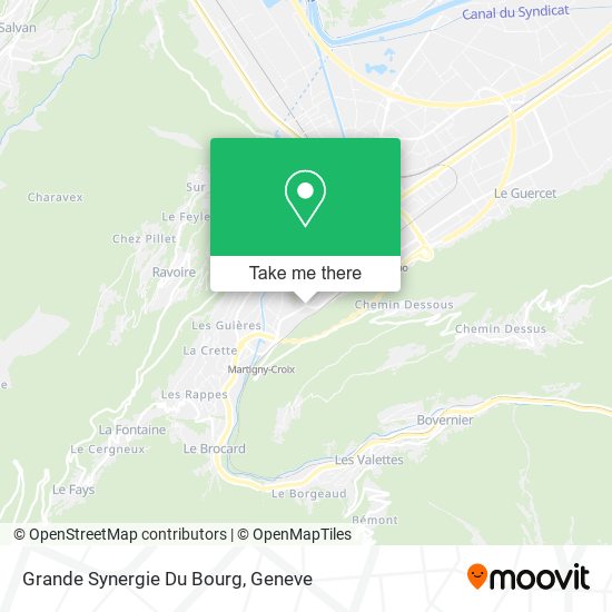 Grande Synergie Du Bourg map