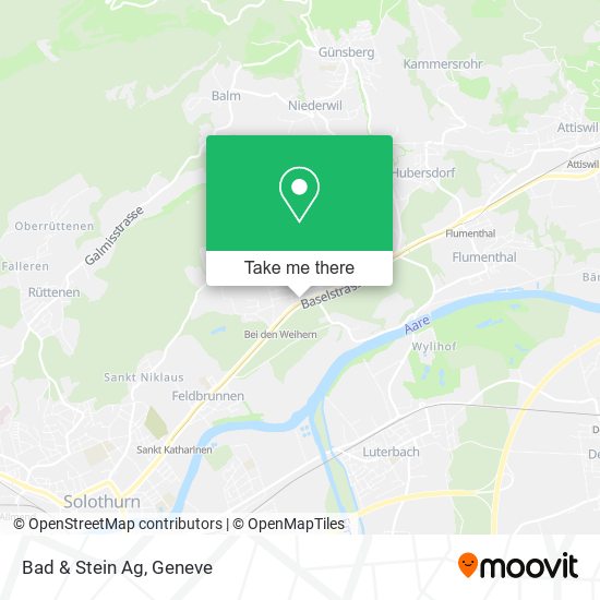 Bad & Stein Ag map