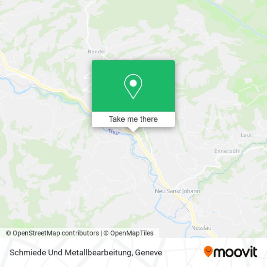 Schmiede Und Metallbearbeitung map