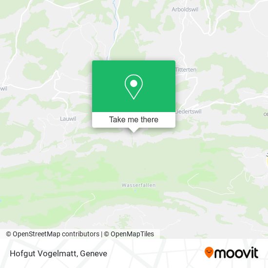 Hofgut Vogelmatt map