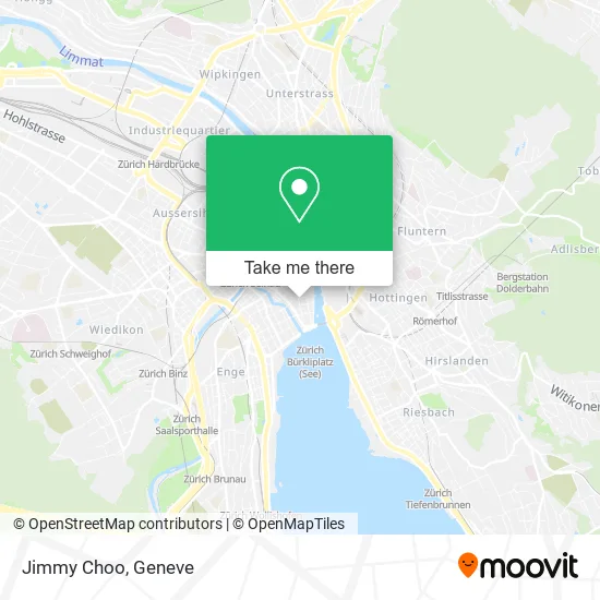 Jimmy Choo map