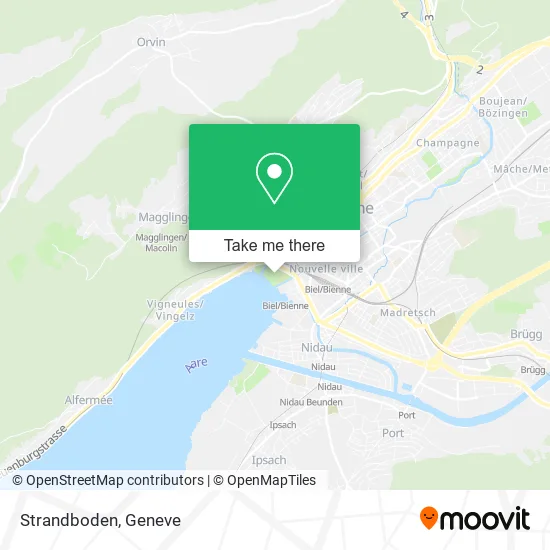 Strandboden map