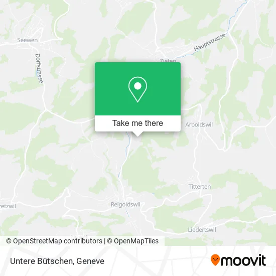 Untere Bütschen map