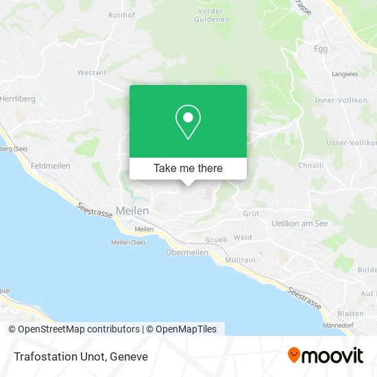 Trafostation Unot map