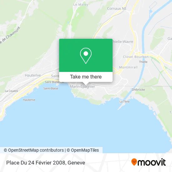 Place Du 24 Février 2008 map