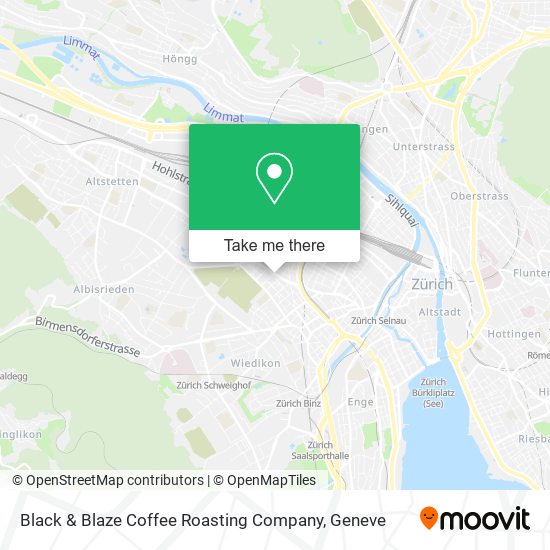 Black & Blaze Coffee Roasting Company map