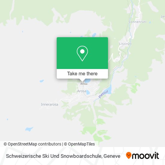 Schweizerische Ski Und Snowboardschule map