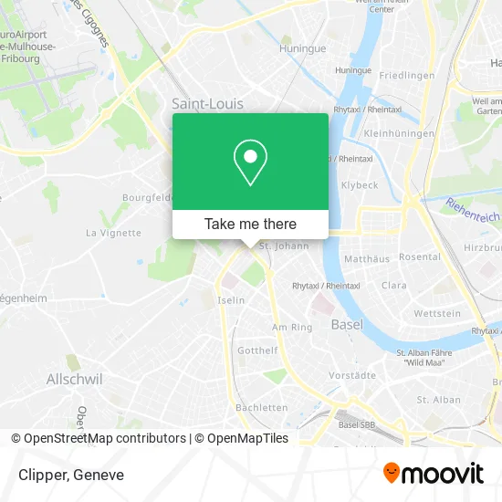 Clipper map