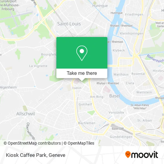 Kiosk Caffee Park map