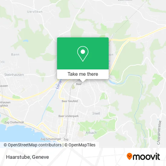 Haarstube map