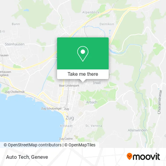 Auto Tech map