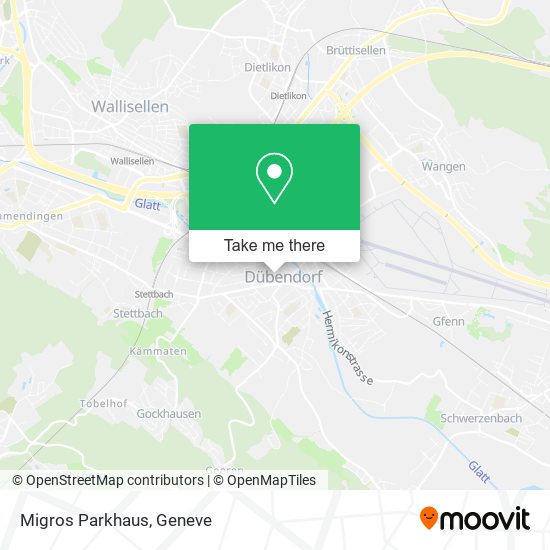 Migros Parkhaus map