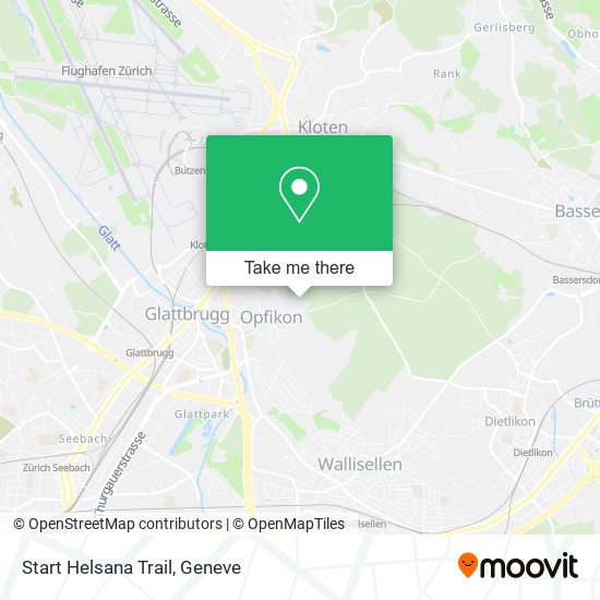 Start Helsana Trail map