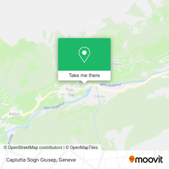 Caplutta Sogn Giusep map