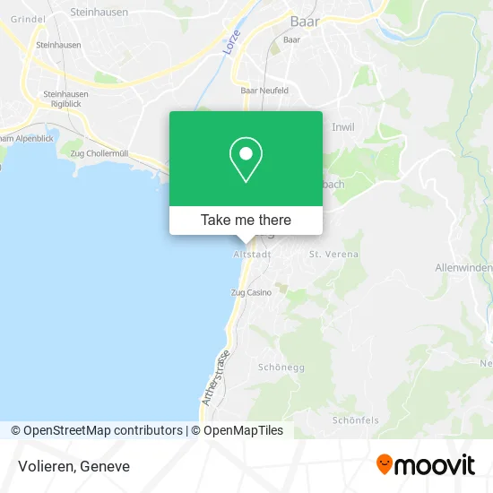 Volieren map