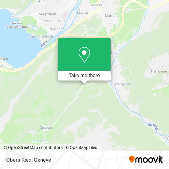 Obers Ried map