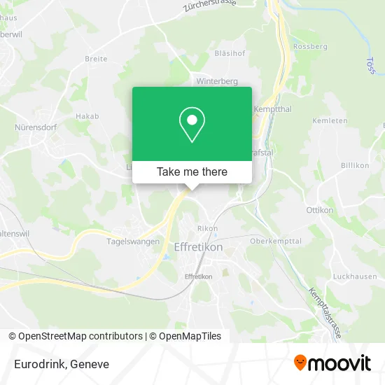 Eurodrink map