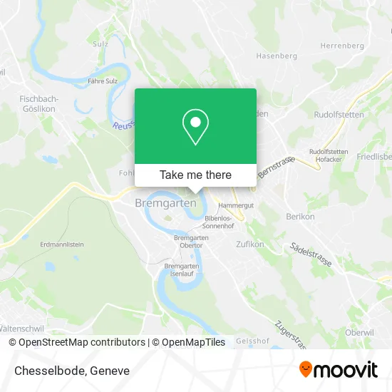 Chesselbode map