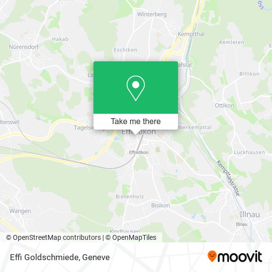 Effi Goldschmiede map