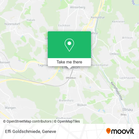 Effi Goldschmiede map