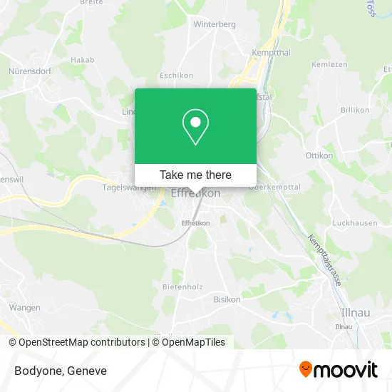 Bodyone map