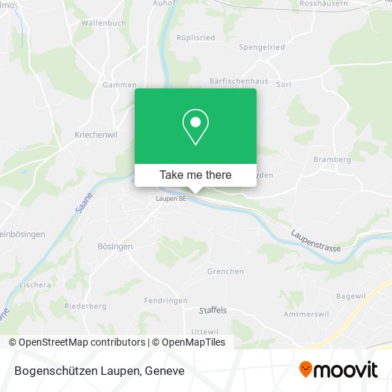 Bogenschützen Laupen map