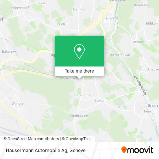 Häusermann Automobile Ag map