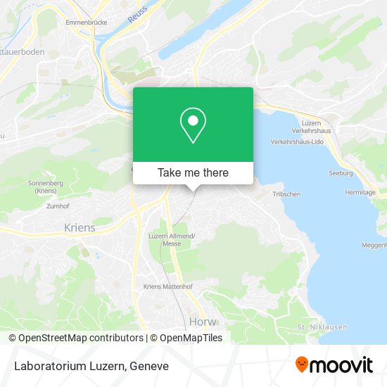 Laboratorium Luzern plan