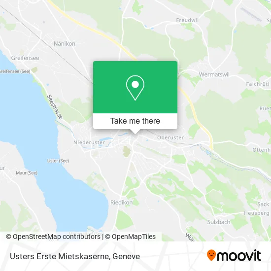 Usters Erste Mietskaserne map