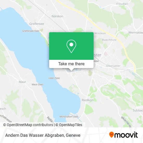 Andern Das Wasser Abgraben map