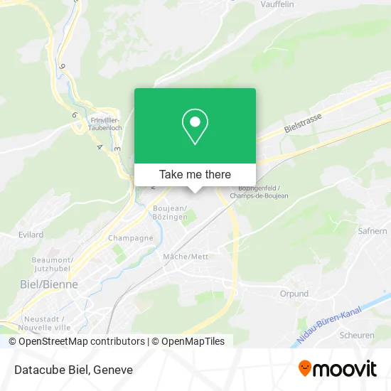 Datacube Biel map