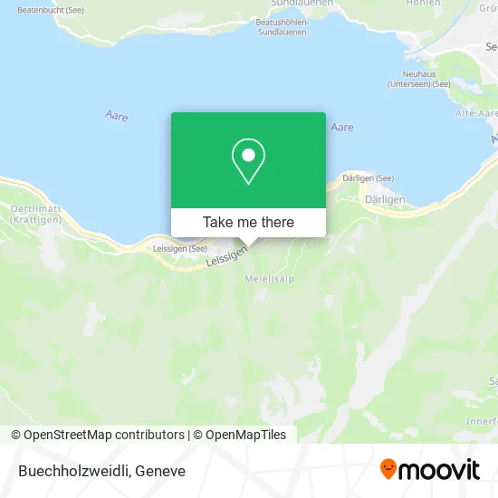 Buechholzweidli map