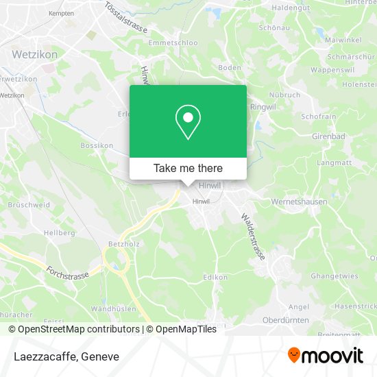 Laezzacaffe map