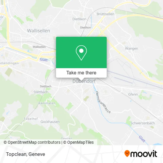 Topclean map