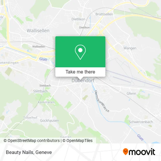 Beauty Nails map
