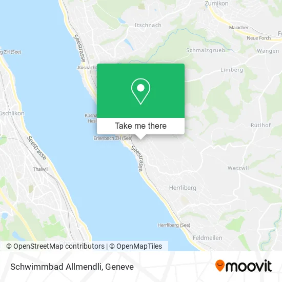 Schwimmbad Allmendli map