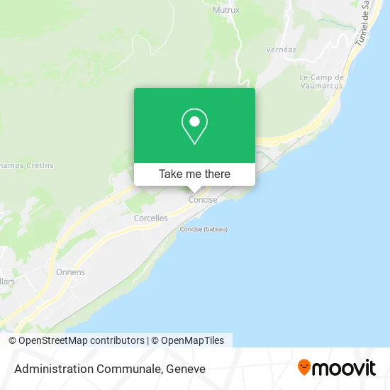 Administration Communale map
