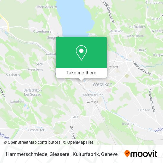 Hammerschmiede, Giesserei, Kulturfabrik map