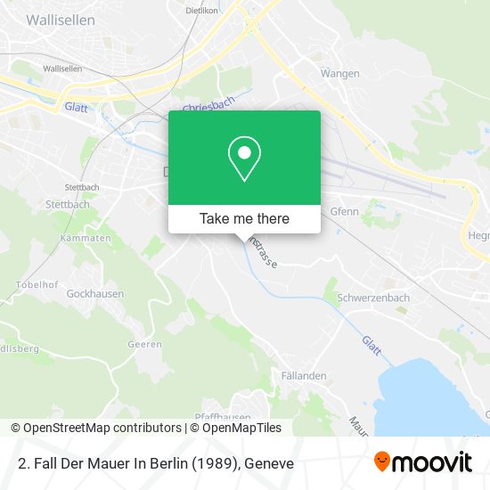 2. Fall Der Mauer In Berlin (1989) map