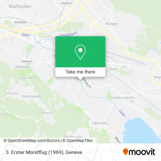 3. Erster Mondflug (1969) map