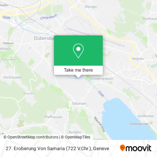 27. Eroberung Von Samaria (722 V.Chr.) map