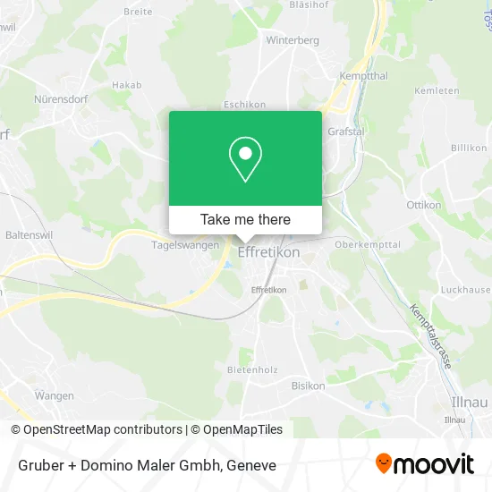 Gruber + Domino Maler Gmbh map