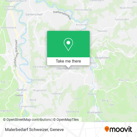 Malerbedarf Schweizer map