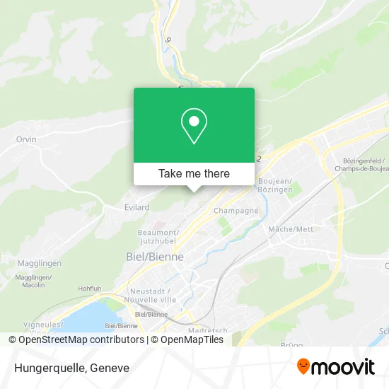 Hungerquelle map