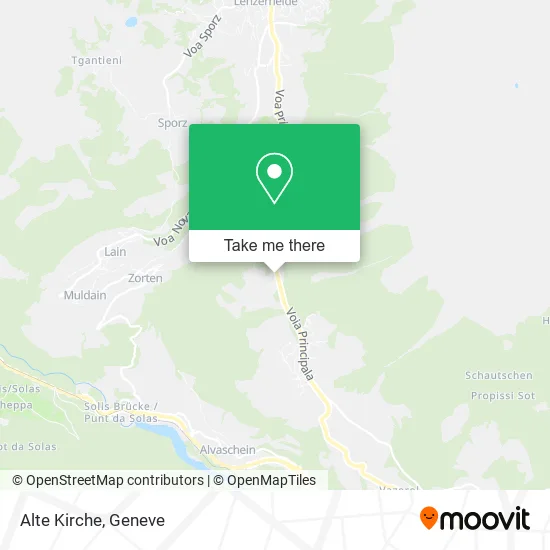 Alte Kirche map