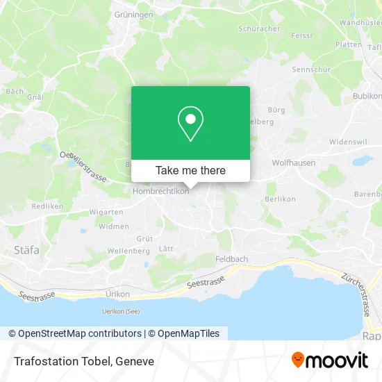 Trafostation Tobel map