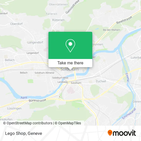 Lego Shop map